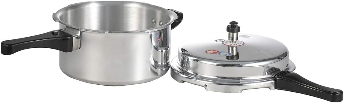 Geepas GPC327 7.5L Stainless Steel Induction Base Pressure Cooker - Lightweight & Durable Cooker with Lid, Cool Handle & Safety Valves - Image 3