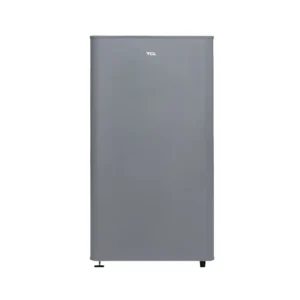 TCL F120SD 120L Mini Bar Refrigerator – Single Door Compact Fridge, Silver