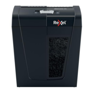 Rexel Secure X8 Cross Cut Paper Shredder (8 Sheet Capacity, P-4 Security) – Black