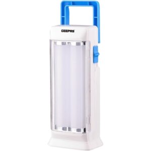 Geepas GE53013 Rechargeable LED Lantern - Emergency Lantern with 4 Hours Working & 18 Pcs SMD 0.2W Hi-Power Luminous LEDs | Ideal for Home, Camping & More