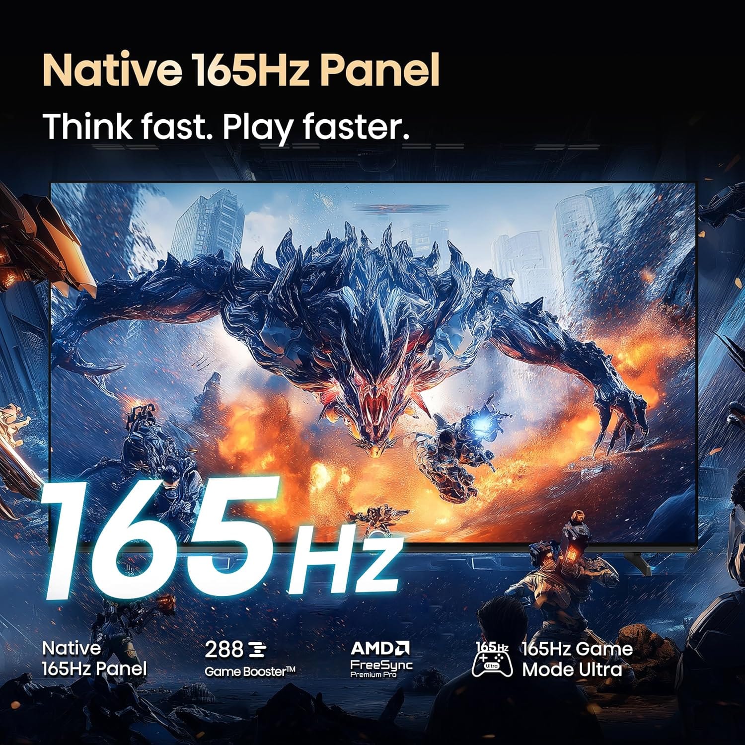 Hisense 100-Inch Premium UX Series RGB-MiniLED 4K UHD HDR Google Smart TV(100UX, 2025) - RGB MiniLED, Up to 8000 nits, 3D Color Master Pro, Native 165Hz Panel, 6.2.2 CineStage X - Image 5