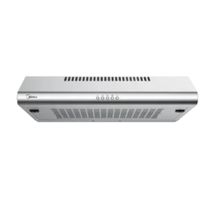 Midea 60cm Canopy Extractor Cooker Hood, 3-Speed, Self Extraction Function, Washable Filter, 60F49-EM21, Stainless Steel