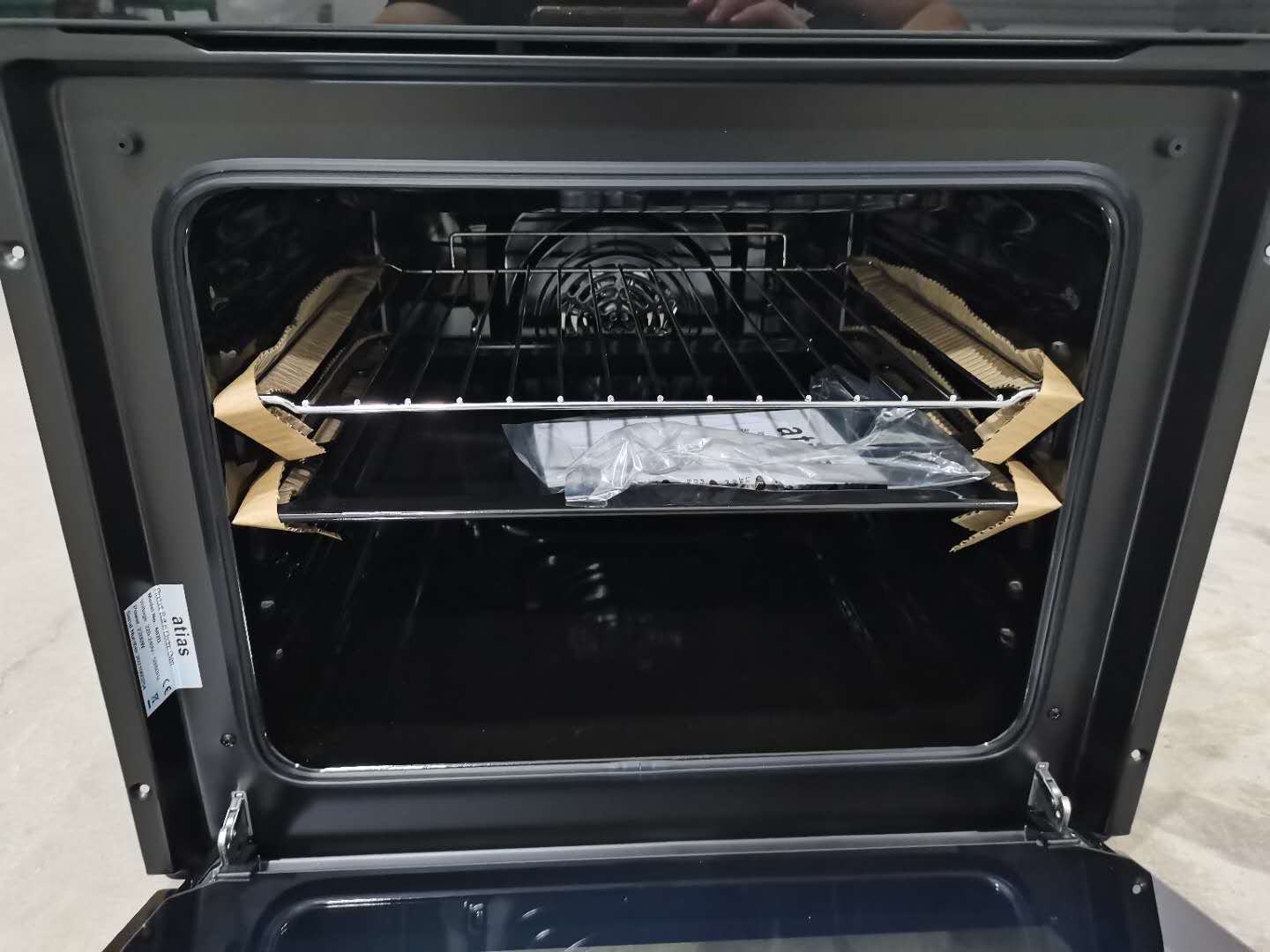 FORSETI BOTTURA 13 60L Built-In Oven with Full Digital Display, Grill, Turbo Fan & Telescopic Sliding Racks - Image 3