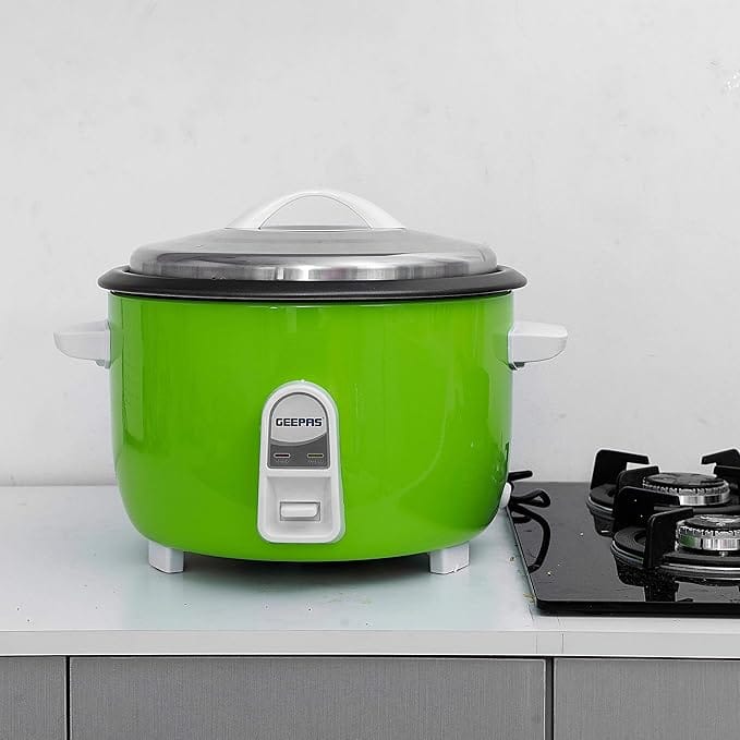 Geepas 4.2L Electric Rice Cooker 1600W - Automatic Cooking, One Touch Operation | Make Rice, Steam Healthy Food & Vegetables GRC4321 - Image 2