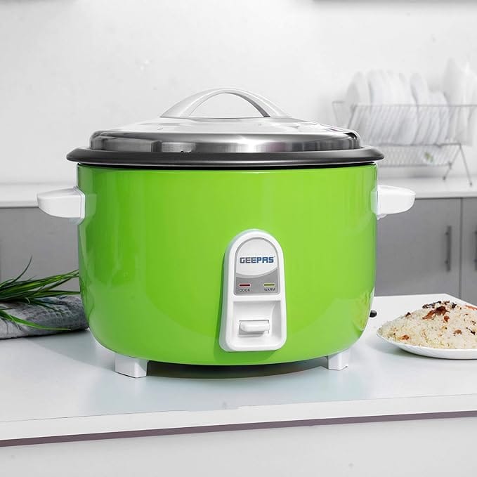 Geepas 4.2L Electric Rice Cooker 1600W - Automatic Cooking, One Touch Operation | Make Rice, Steam Healthy Food & Vegetables GRC4321 - Image 4