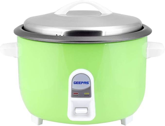 Geepas 4.2L Electric Rice Cooker 1600W - Automatic Cooking, One Touch Operation | Make Rice, Steam Healthy Food & Vegetables GRC4321