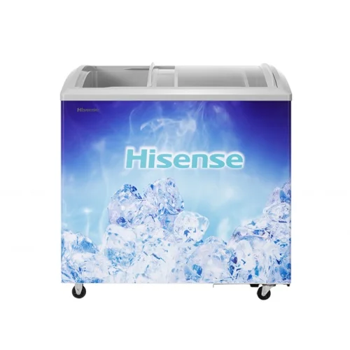 Hisense FC-270DD Ice Cream Display Freezer – 270L | Low-E Glass Lid, Adjustable Thermostat, R600a Refrigerant, Lock & Key, Energy-Saving Design - Image 3