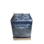 DR VOLT IQ-FC6611BLK 60cm Freestanding Cooker with 3 SABAF Gas Burners, Hot Plate, Electric Oven & Rotisserie