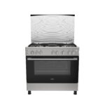 IQRA IQ-FC9040SS 90 x 60cm Freestanding Cooker with 5 Gas Burners, FFD Safety, 6-Function Electric Oven & Double Turbo Fan