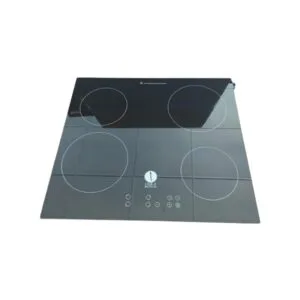 IQRA IQ-KH5003CRG 60 x 60cm Built-In 4 Zone Ceramic Infrared Hob with Touch Controls, Timer & Child Lock