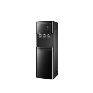 Hisense H04WDBT3S3 3-Tap Top Loading Water Dispenser | Hot, Cold & Normal Water | Compressor Cooling | Child Safety Lock | Stainless Steel Tank | Silver