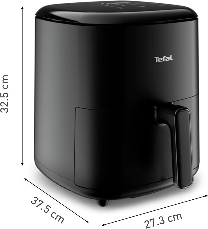 Tefal Easy Fry Max Digital Air Fryer, 5L, 10in1, Uses No Oil, Air Fry, Extra Crisp, Roast, Bake, Reheat, Dehydrate, 6 Portions, Non-Stick, Dishwasher Safe Baskets, Black EY245840 - Image 5