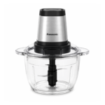 Panasonic 500W Multi-Chopper with 2.0L Glass Bowl (MK-CG401STZ) – Silver & Black