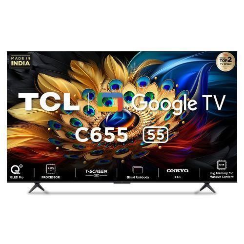 TCL 55C655 55-Inch QLED 4K Google Smart TV – Dolby Vision, Dolby Atmos, HDR PRO+, Game Master & Google TV - Image 3