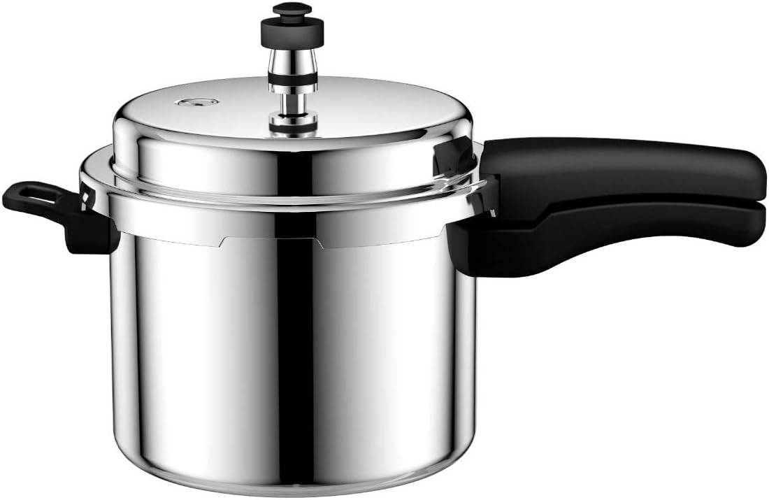 Delcasa Dc1125 7.5L Aluminium Pressure Cooker - Lightweight & Durable Home Kitchen Pressure Cooker With Lid, Multi-Safety Device With Cool Touch Handles - For Gas And Solid Hotplates, Multi-Colour - Image 3