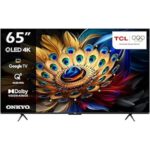 TCL 65C655 65-Inch QLED 4K Google Smart TV – Dolby Vision, Dolby Atmos, HDR PRO+, Game Master & Google TV