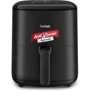 Tefal Easy Fry Max Digital Air Fryer, 5L, 10in1, Uses No Oil, Air Fry, Extra Crisp, Roast, Bake, Reheat, Dehydrate, 6 Portions, Non-Stick, Dishwasher Safe Baskets, Black EY245840